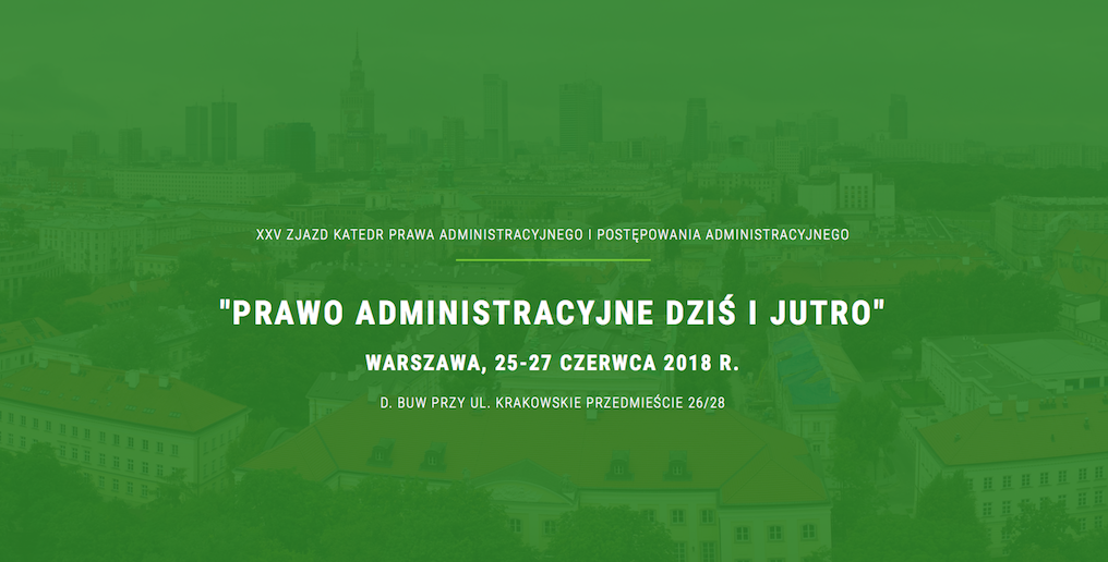 XXV Zjazd Katedr Prawa i Postępowania Administracyjnego